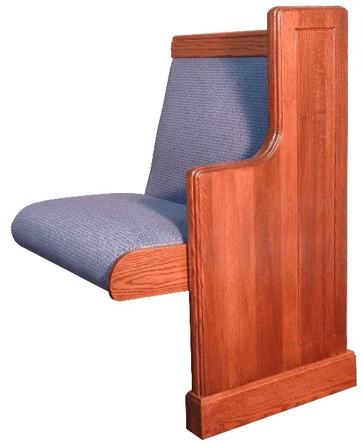 Kivett’s pew end profile